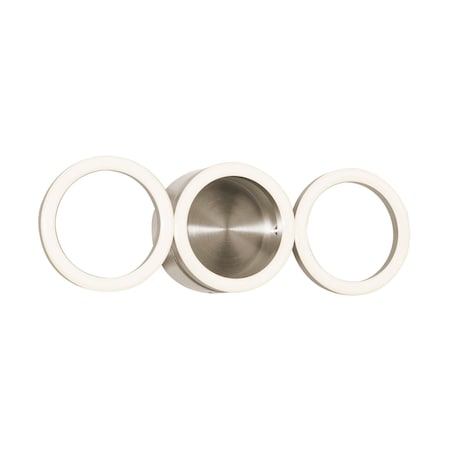 Afx Glo 14" LED Wall Sconce - Satin Nickel - 3000K GLOS0514L30D1SN